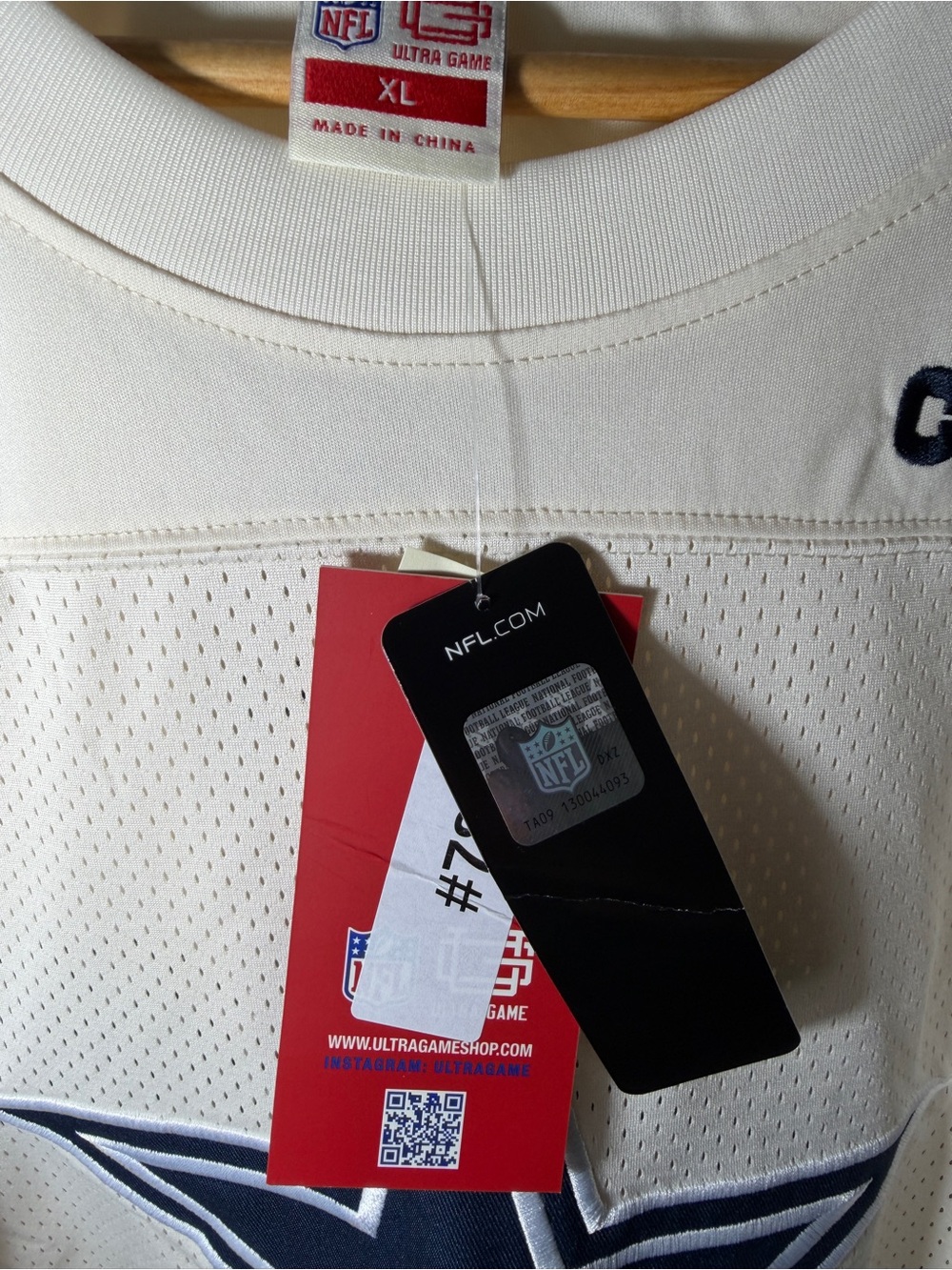 Dallas Cowboys Mesh Jersey Shirt NWT XL - Picture 7 of 7